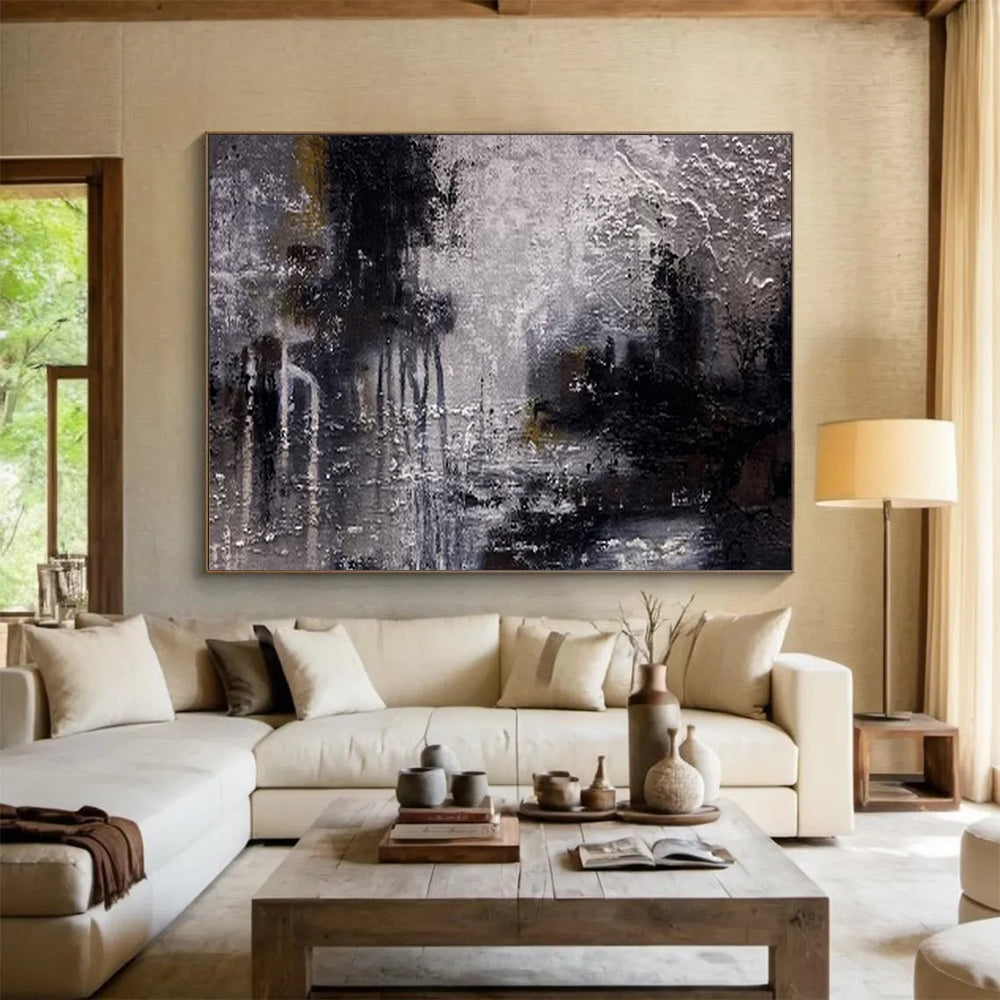 Massive Personalized Abstract Painting for Event Space DKH009