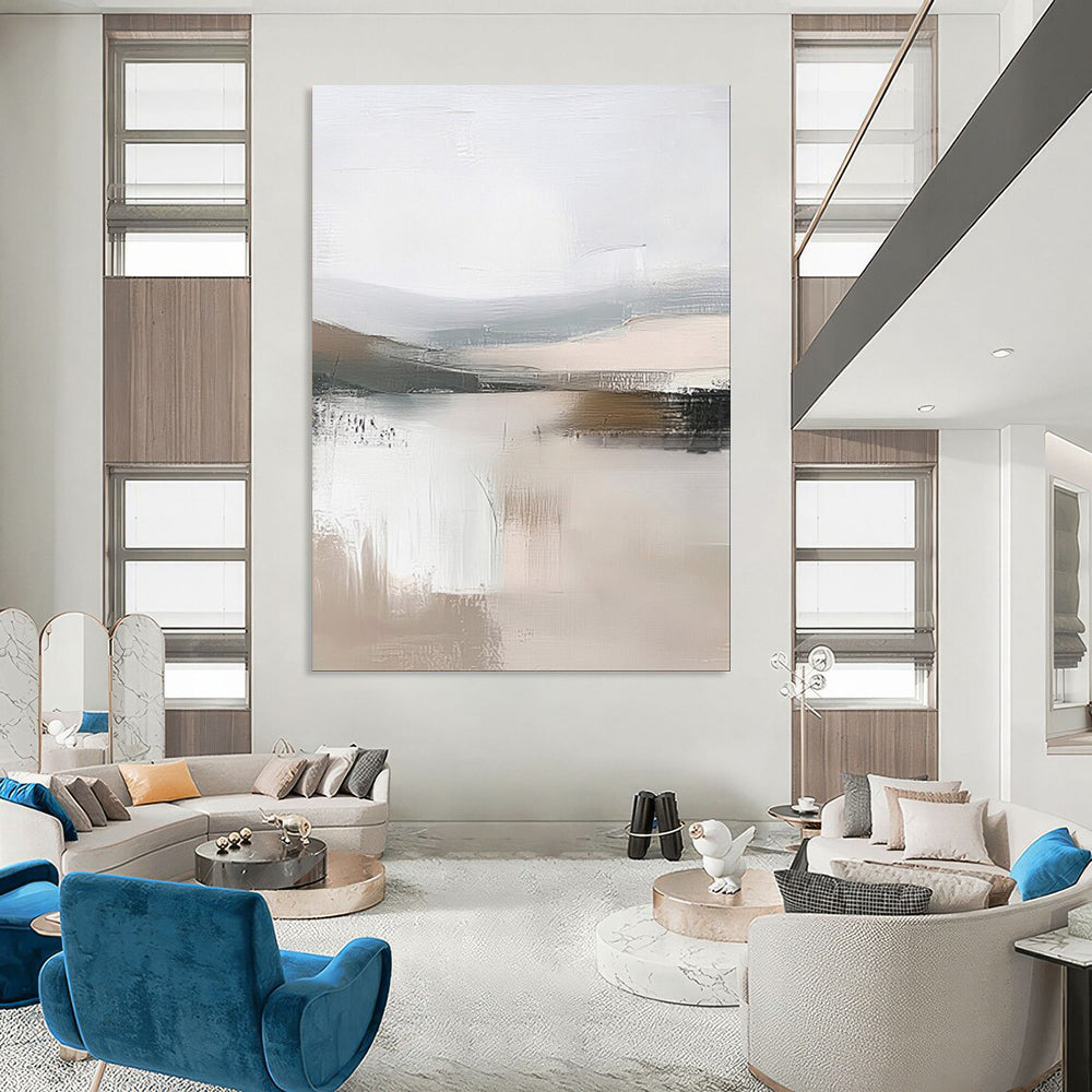 Energetic Textured Abstract Wall Art for Bar & Gym LargeART2059