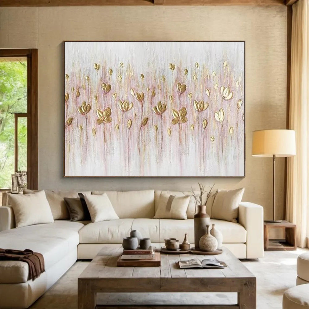 Elegant Large Abstract Mural for Living Room & Dining Room DKH875