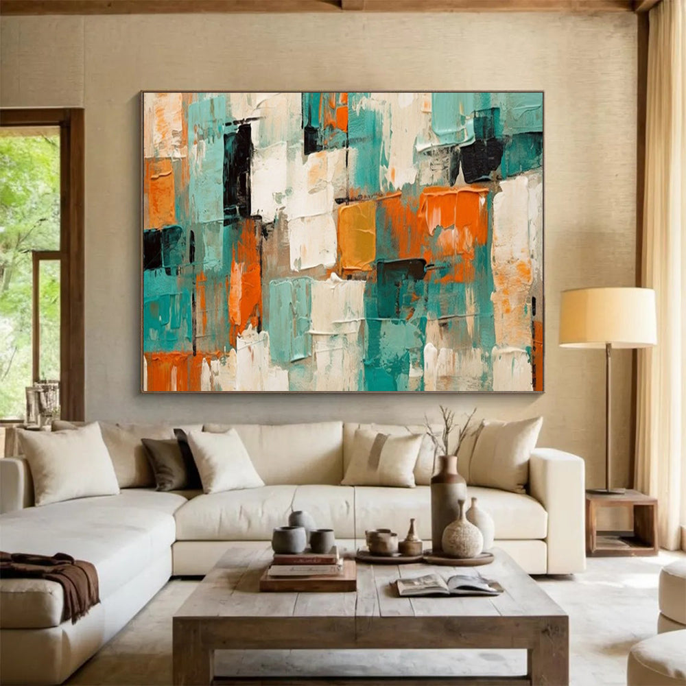 Luxurious Abstract Mural for Entryway & Hotel Lobby LargeART1721