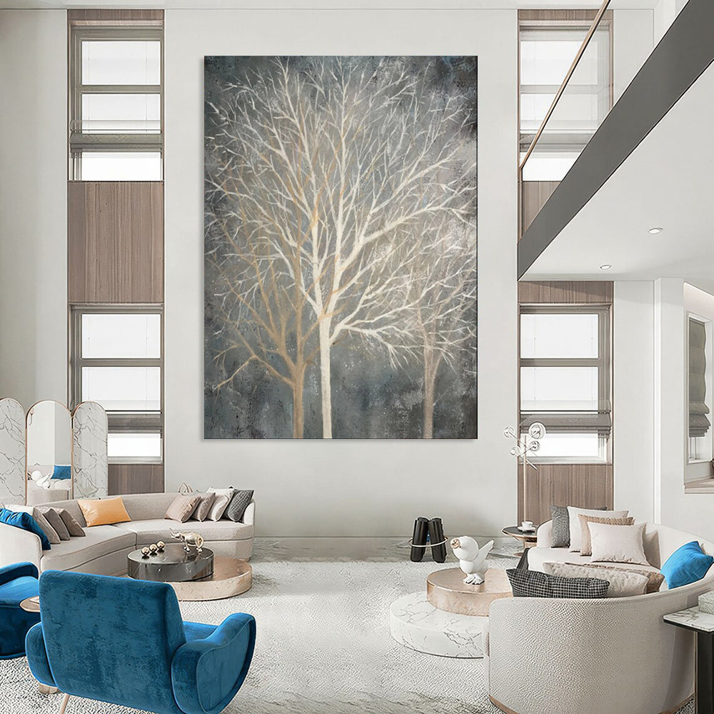 Hand-Painted Bespoke Abstract Canvas for Bar & Hotel LargeART1887