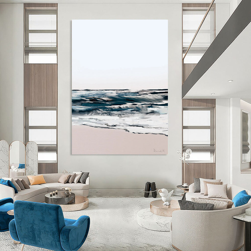 Large Custom Handmade Abstract Artworks: Textures that Delight DTP208