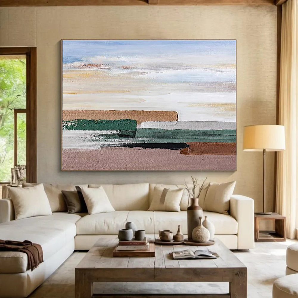 Giant Textured Hand - Crafted Abstract Painting for Transformed Environments DKH788