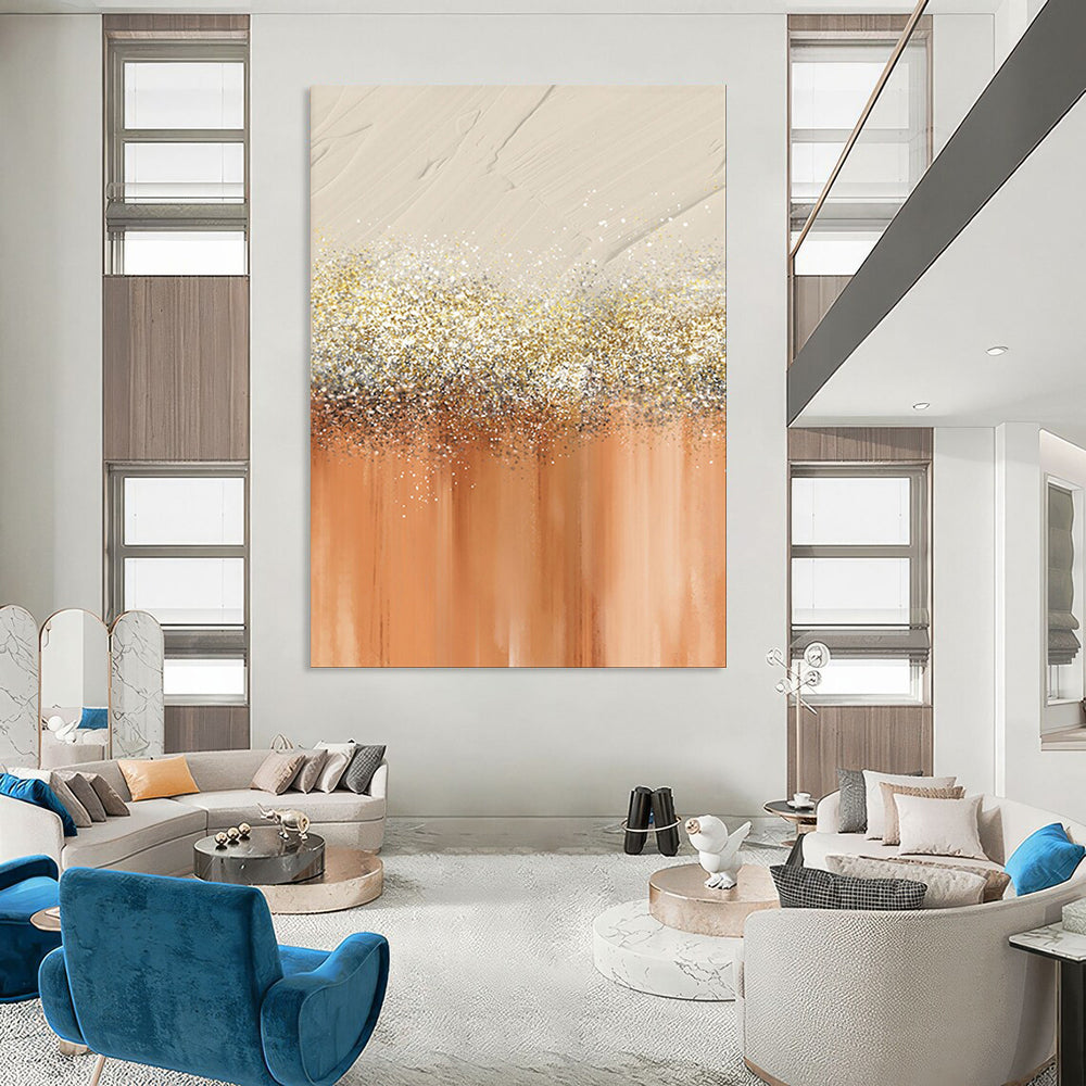 Vibrant & Expressive Abstract Canvas Art for Bedroom & Living Room LargeART2018