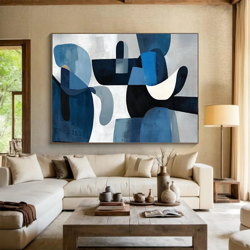 Regal Abstract Mural for Entryway & Hotel Lobby LargeART1713