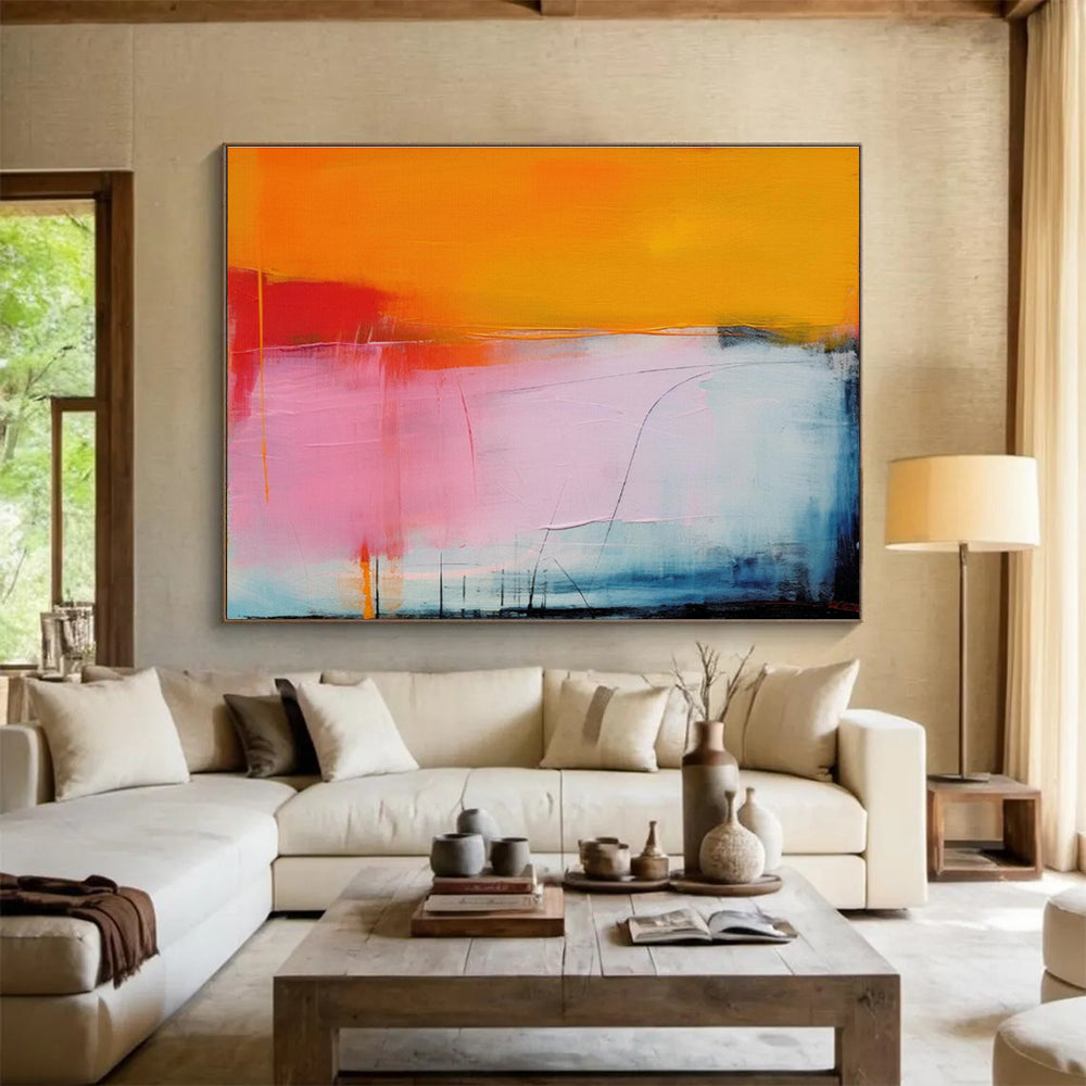 Grand Textured Abstract Canvas for Hallway & Living Room DKH499