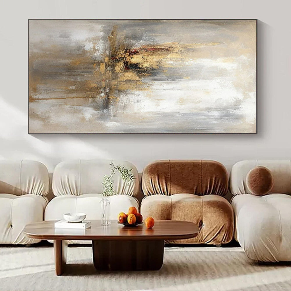Custom Hand-Painted Abstract Art for Dining Room & Entryway LargeART1463