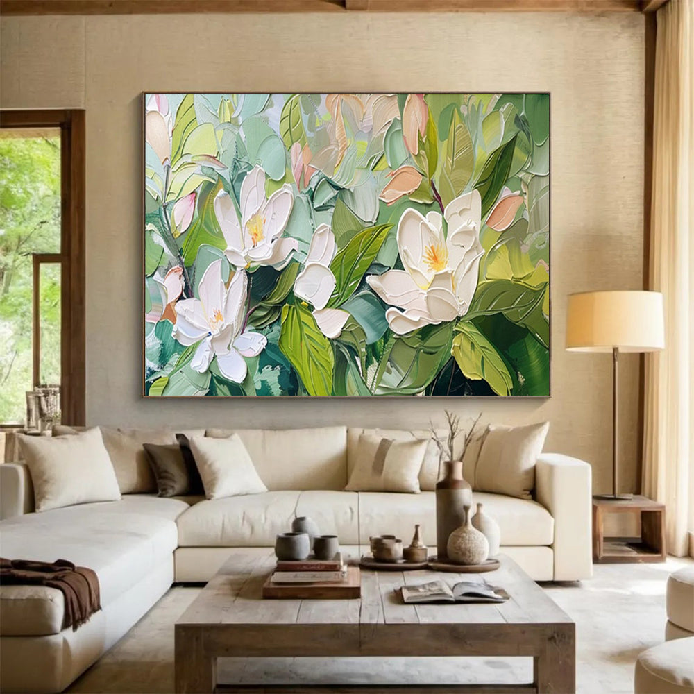 Engaging Original Oversized Textured Hand - Applied Abstract Artwork for Interactive Interiors DKH836