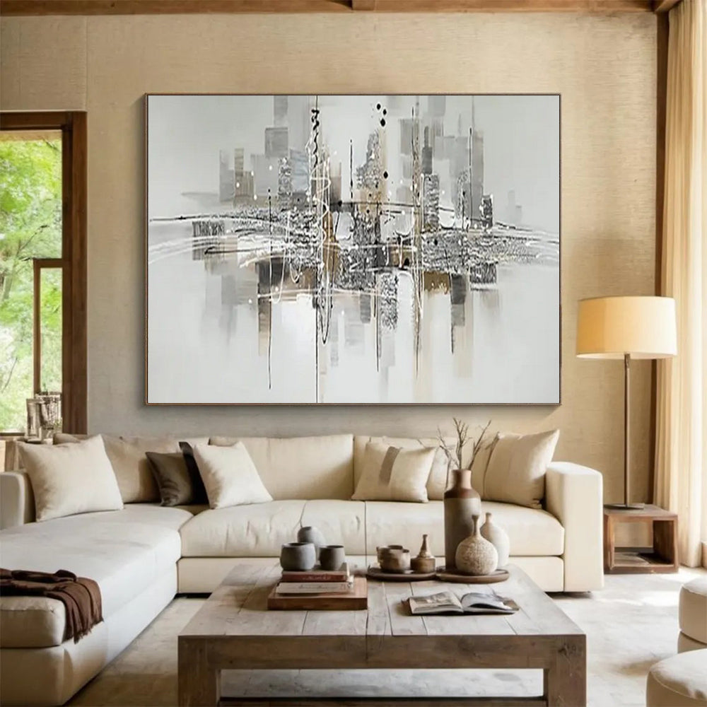 Gorgeous Abstract Canvas for Bedroom & Living Room LargeART1690