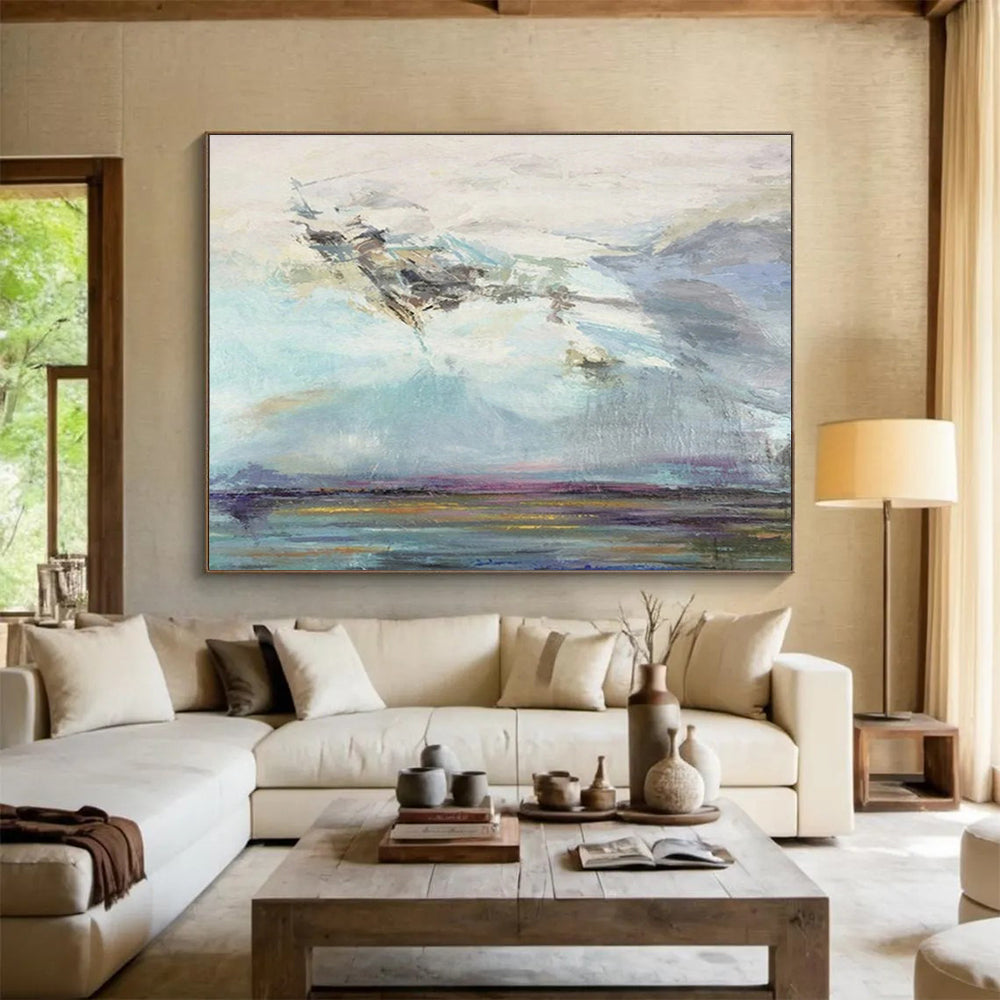 Spectacular Massive Abstract Art for Living Room & Dining Room DKH196
