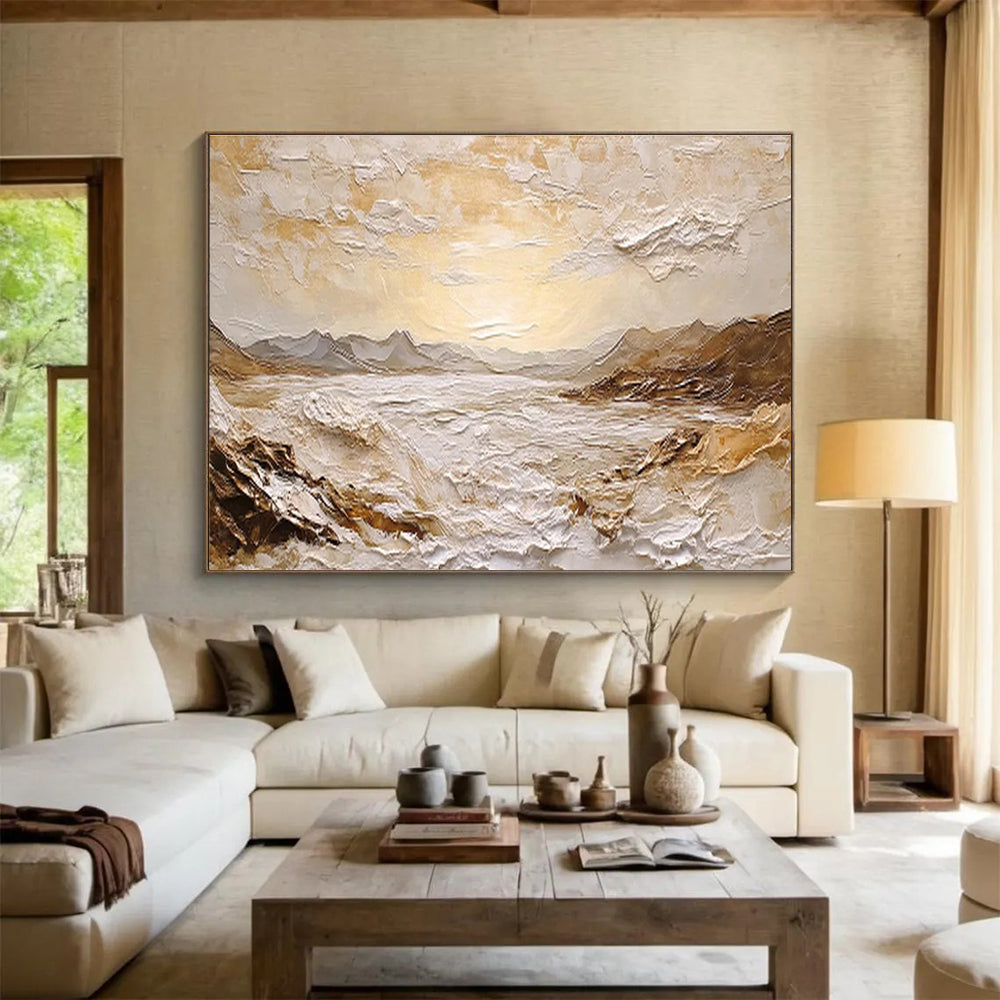 Large - Format Abstract Canvas for Dining Room & Hallway DKH458