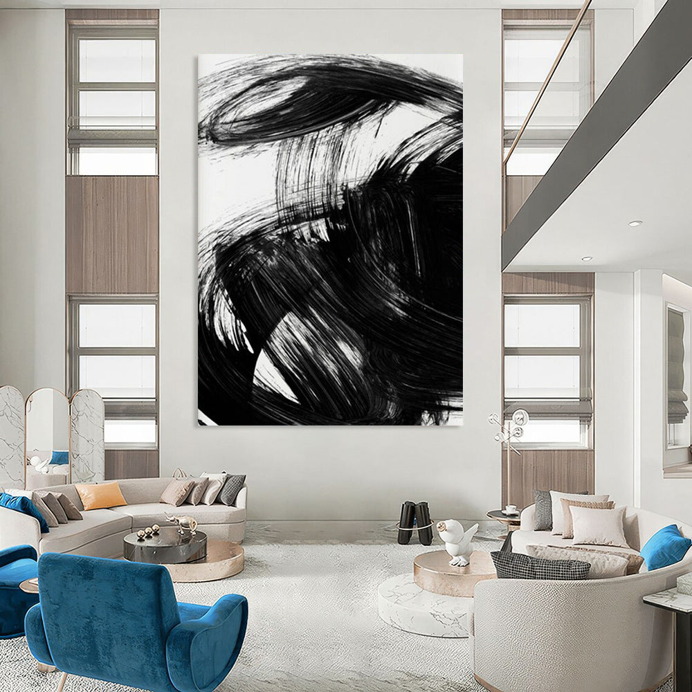 Handmade Custom Abstract Paintings: Large Dimensions, Textured Wonders DTP195