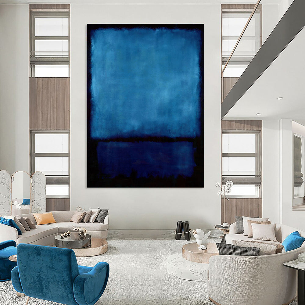 Expressive & Vivid Hand-Painted Custom Abstract Painting for Bedroom & Living Room LargeART1943
