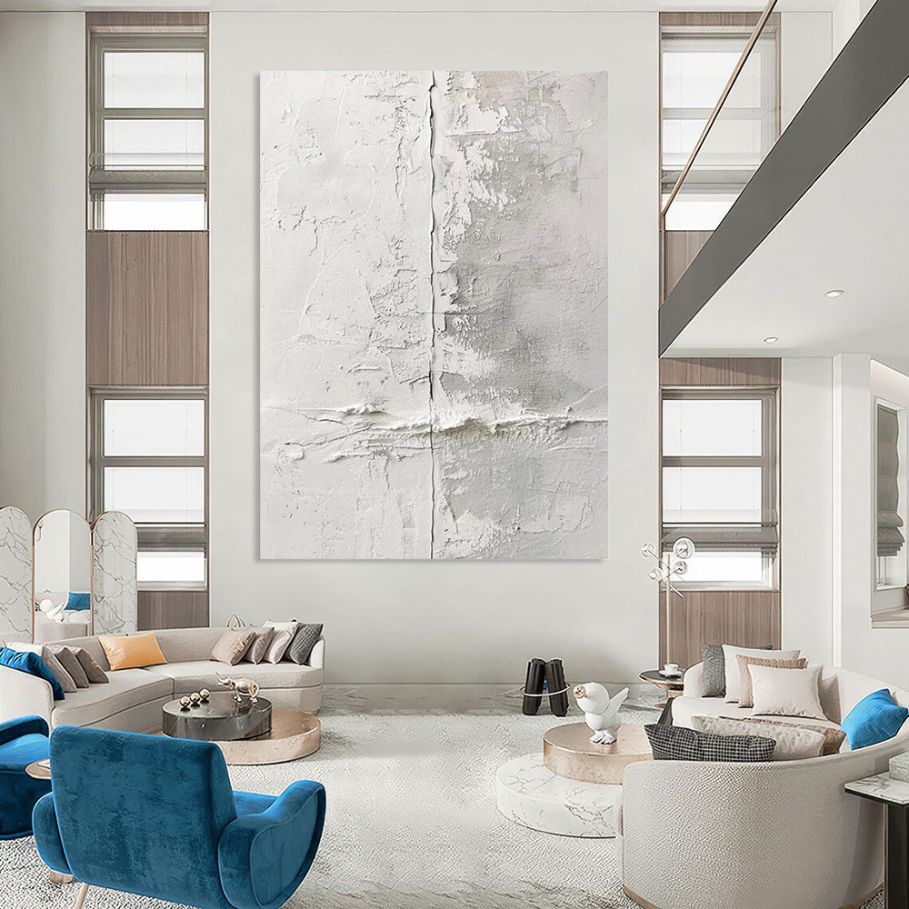 Immense - Sized Hand - Painted Custom Abstract Painting for Bar and Living Room DTP066