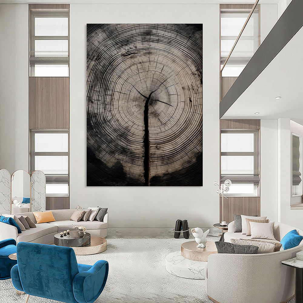Hand-Painted Personalized Abstract Painting for Living Room & Bar LargeART1914