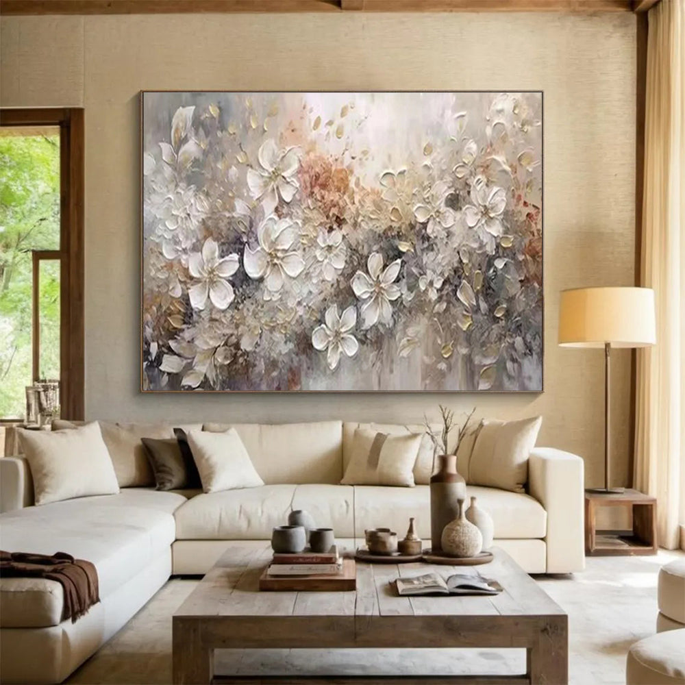 “Elemental Dance” Vast Abstract Canvas for Bedroom & Office DKH259