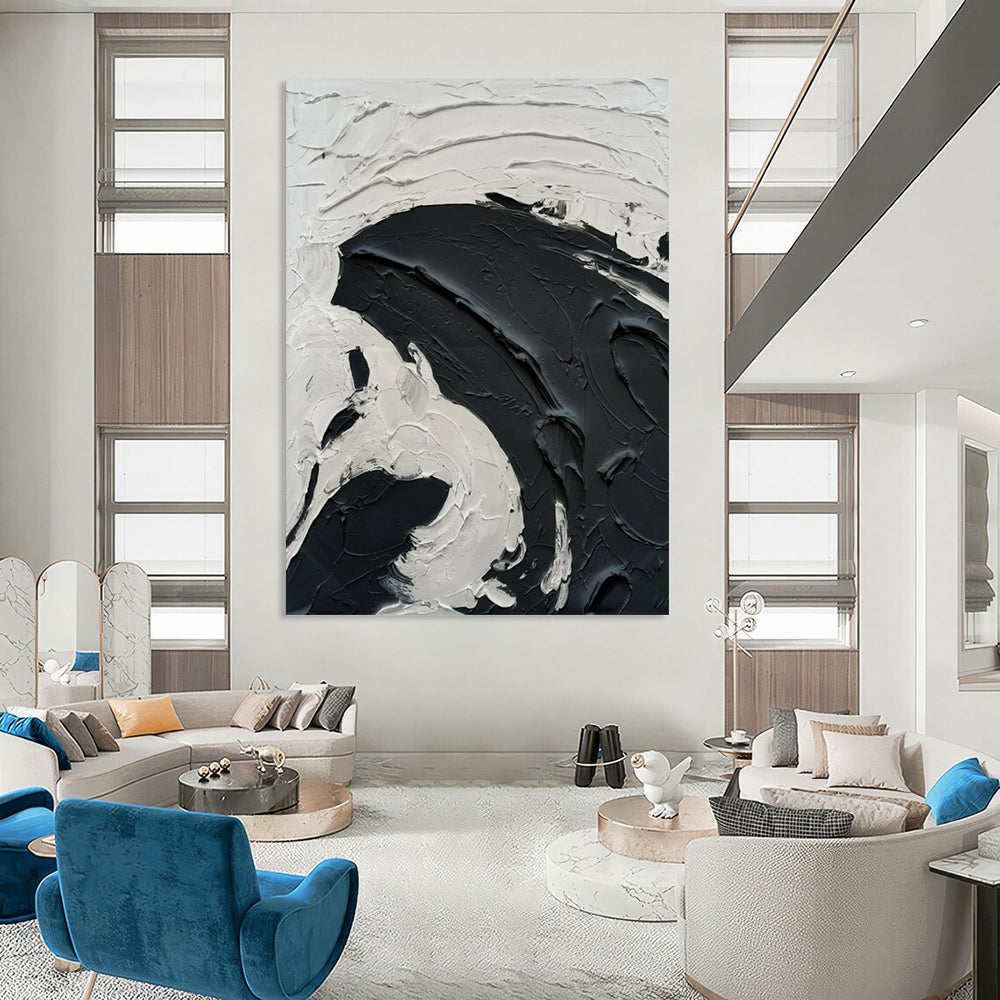 Handmade Big-Scale Abstract Creations for Dining Room & Bar DTP389