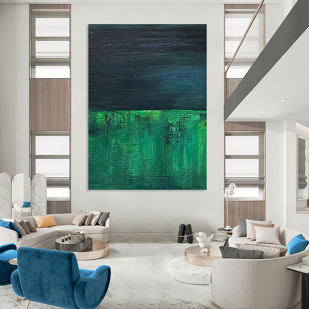 Immense Hand - Painted Textured Abstract Painting for Hallway & Dining Room DKH1201