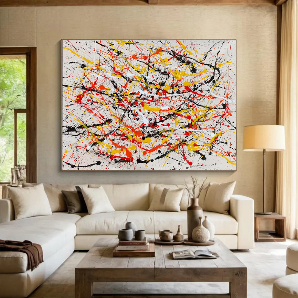 “Inspiring Resonance” Immense Abstract Artwork for Entryway & Office DKH303