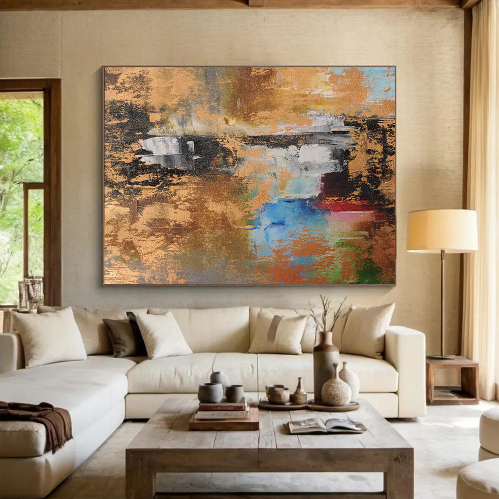Massive Custom Abstract Wall Decor for Museum DKH019