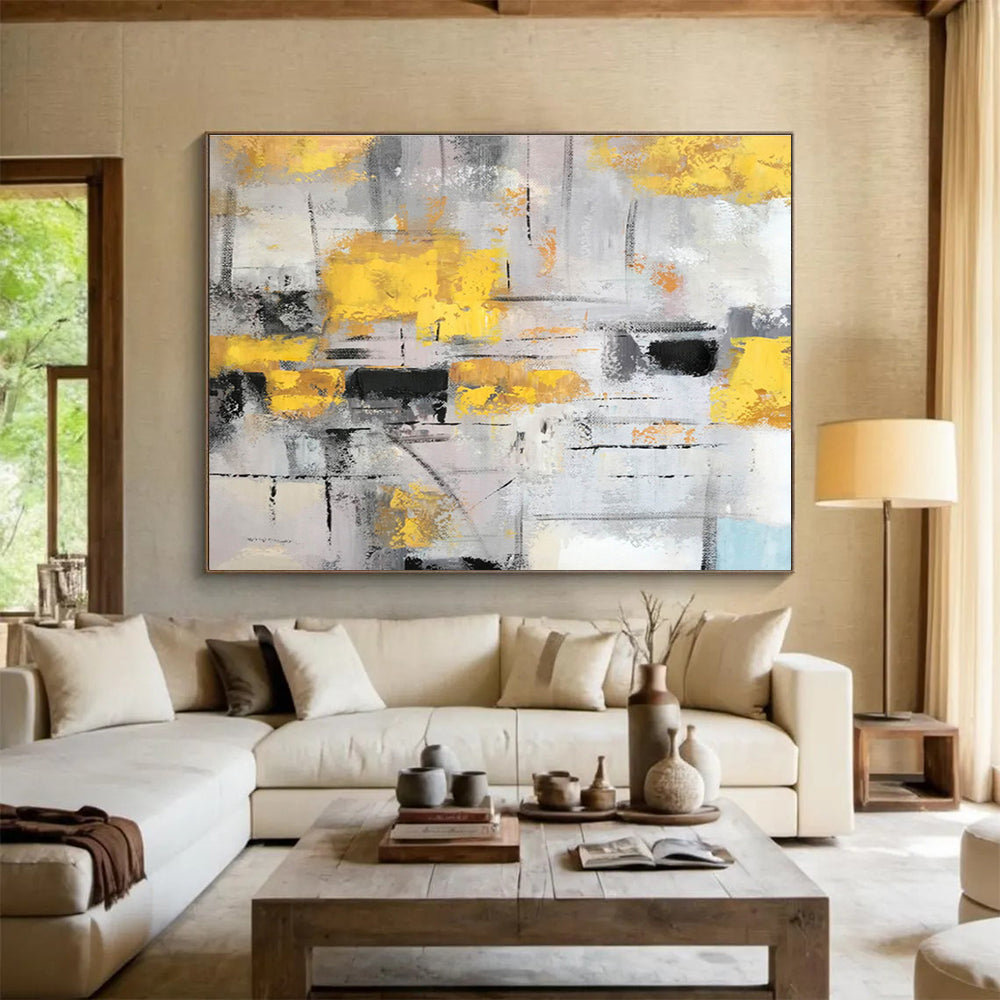 “Enchanted Currents” Immense Abstract Wall Mural for Hallway & Bar DKH285