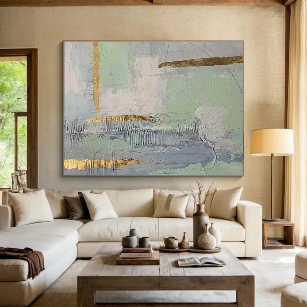 Exquisite Large - Sized Abstract Canvas for Bedroom & Dining Room DKH179