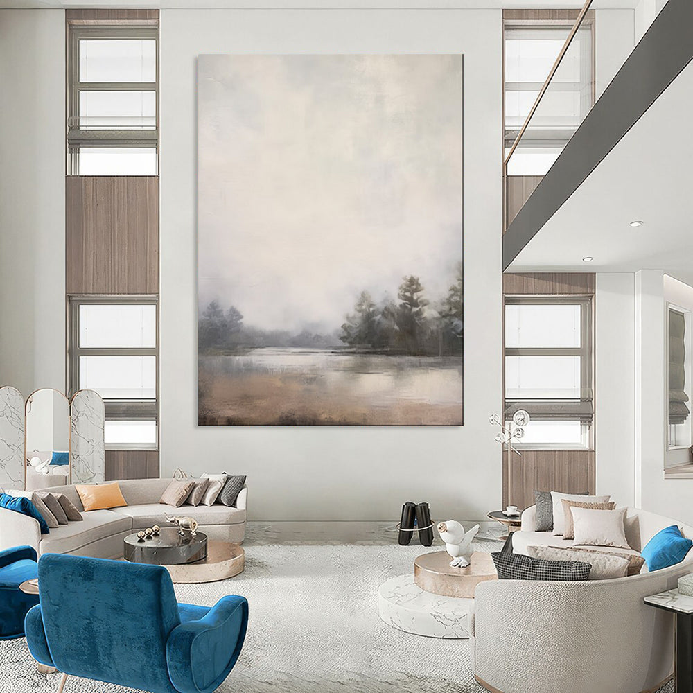 Contemporary Textured Abstract Wall Art for Office & Gallery LargeART2057