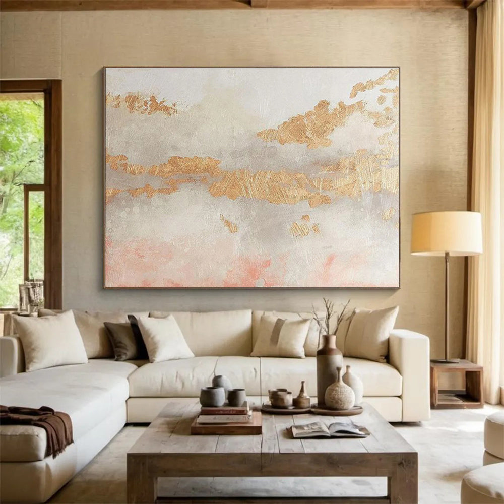 Massive - Scale Abstract Mural for Bar & Entryway DKH440