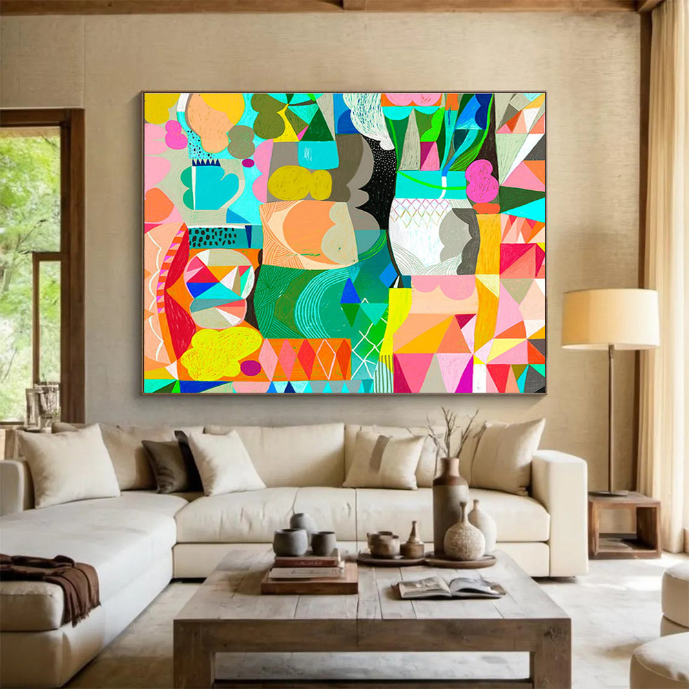 Made - to - Order Canvas for Living Room & Hallway DKH065