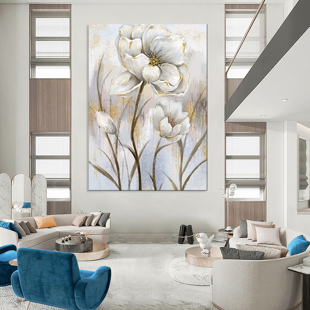 Hand-Painted Personalized Abstract Painting for Bedroom & Hotel LargeART1906