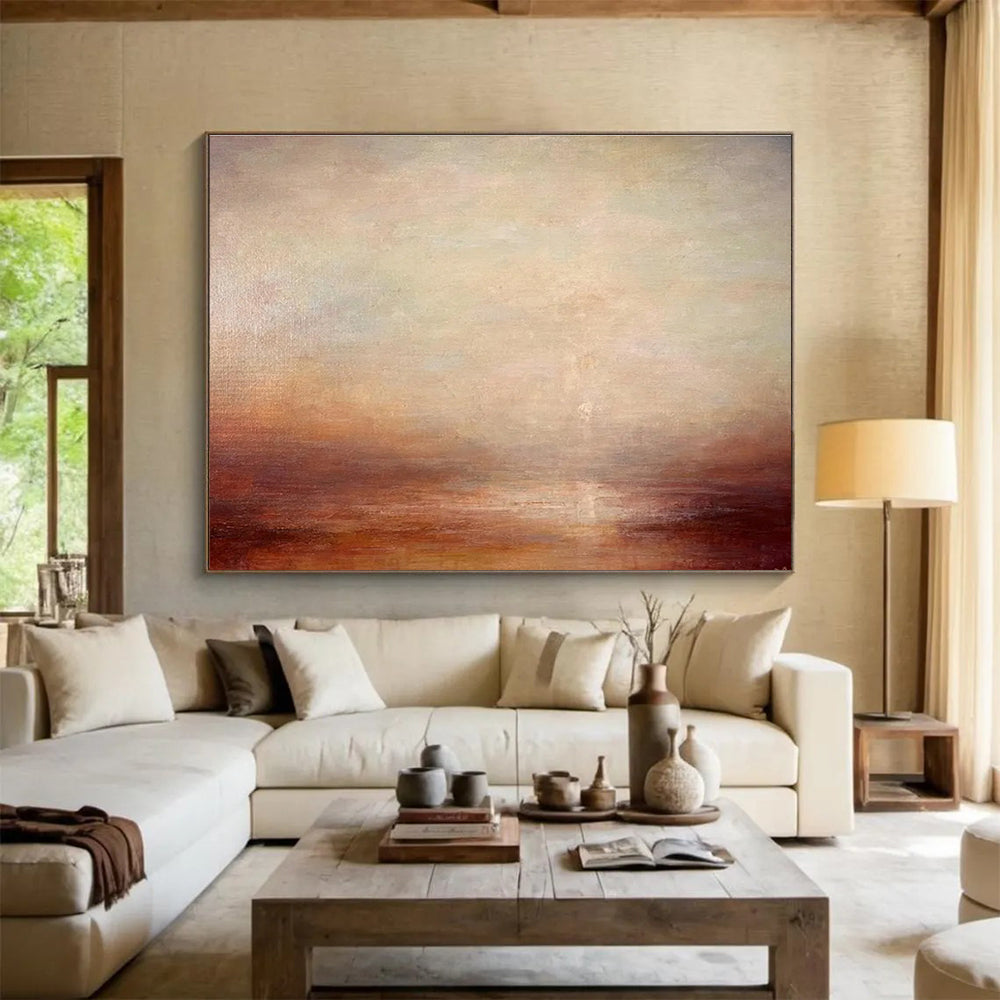 Colossal Hand - Painted Textured Abstract Artwork for Complete Makeovers DKH775
