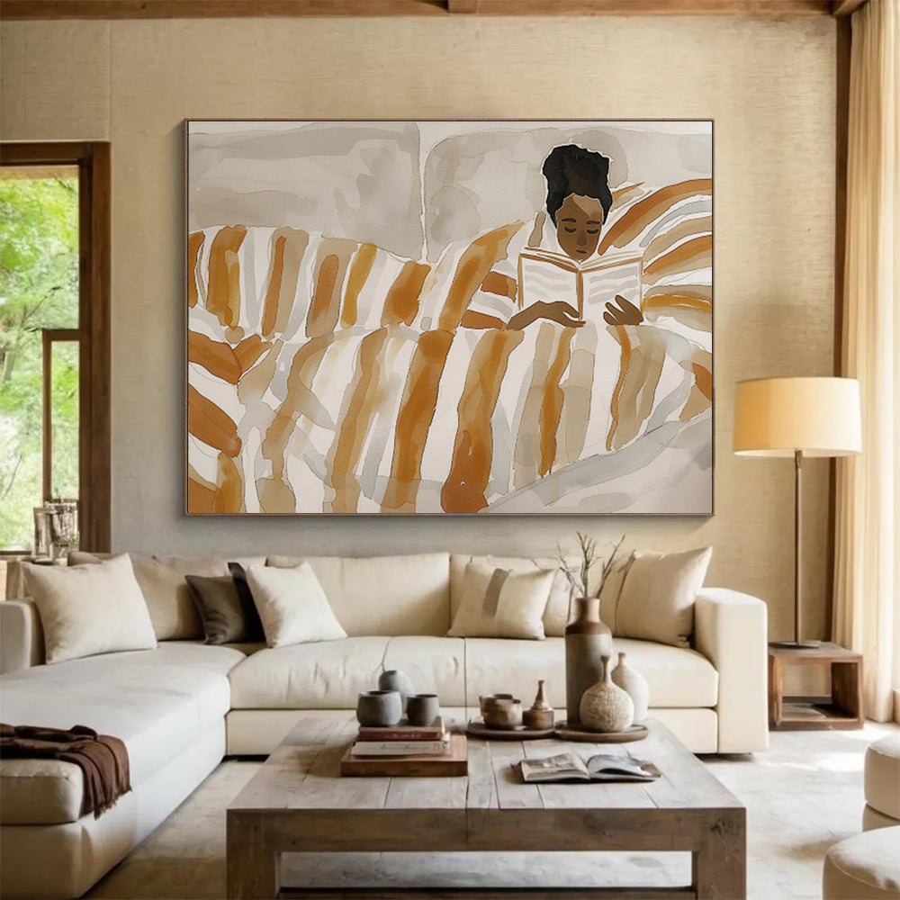 “Harmonic Balance” Large - Format Abstract Painting for Entryway & Living Room DKH230