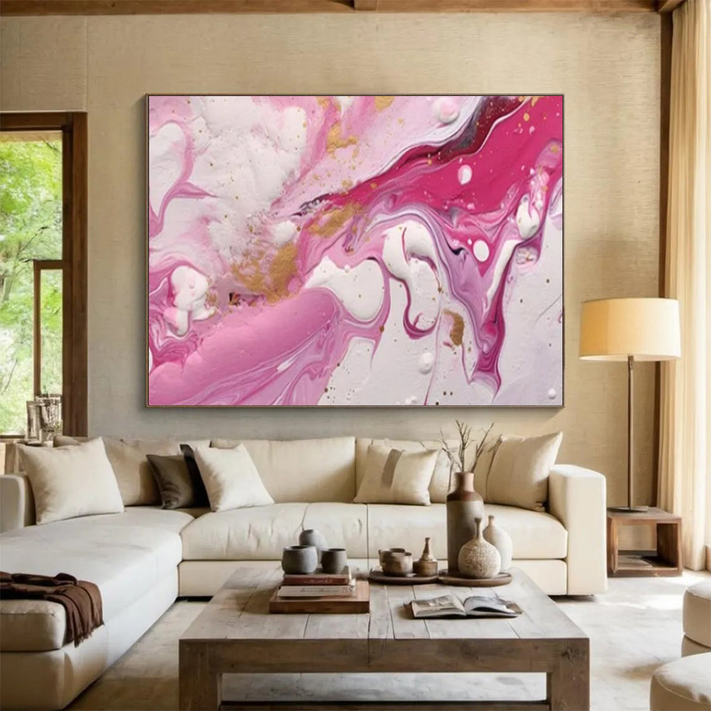 Sophisticated Massive Abstract Canvas Art for Dining Room & Bar LargeART1617