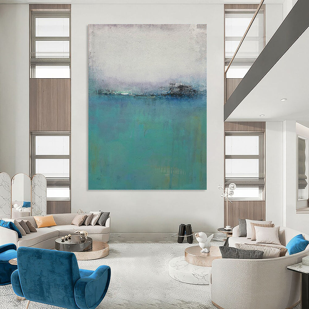 Vast Hand - Painted Textured Abstract Artwork for Bedroom & Hallway DKH1197