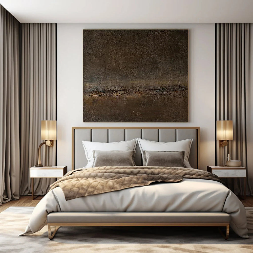 Super-Sized Hand-Painted Modern Abstract Wall Art for Beauty Salon Treatment Rooms