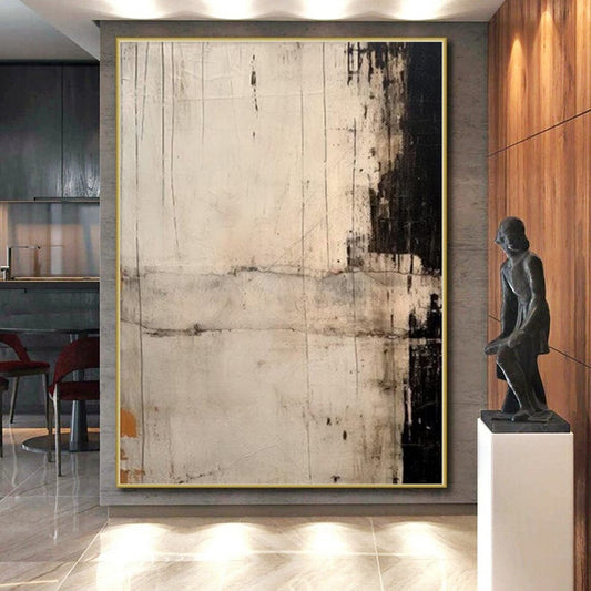 Monumental Custom Abstract Art for Master Bedroom Feature Walls