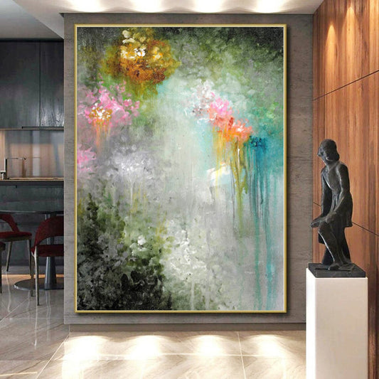 Giant Abstract Labyrinth Art - Made to Order Resin for Corporate Wellness Centers