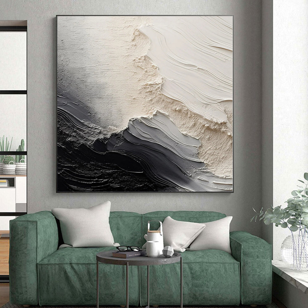 Giant Abstract Frequency Art - Commissioned Resin for Music Conservatory Recital Halls