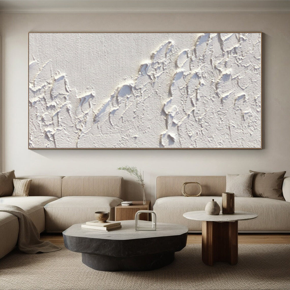 Extra-Gigantic Custom Hand-Painted Abstract Wall Art for Laundry Room Utility Wall