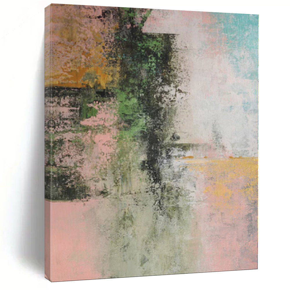 Giant Abstract Industrial Art - Made to Order Mixed Media for Urban Loft Gyms