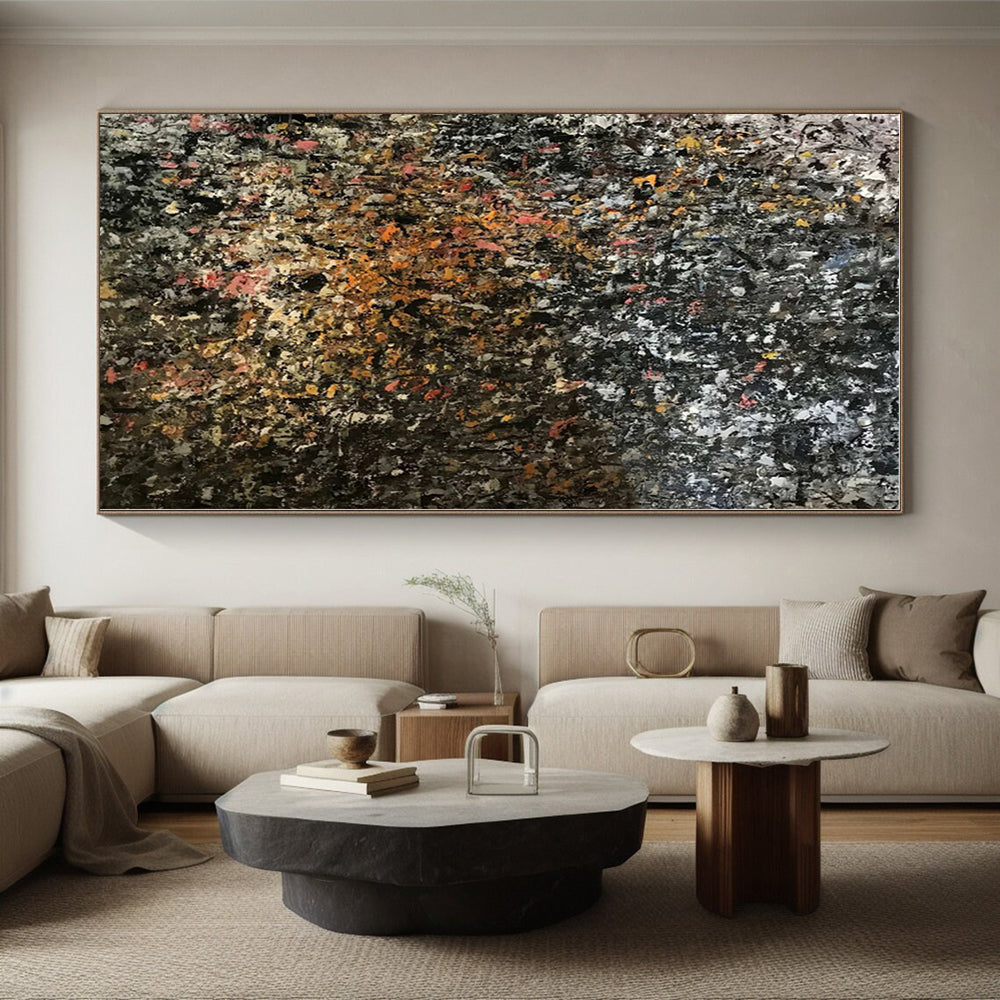 Extra-Large Custom Abstract Wall Art for Laundry Room Utility Sink Area