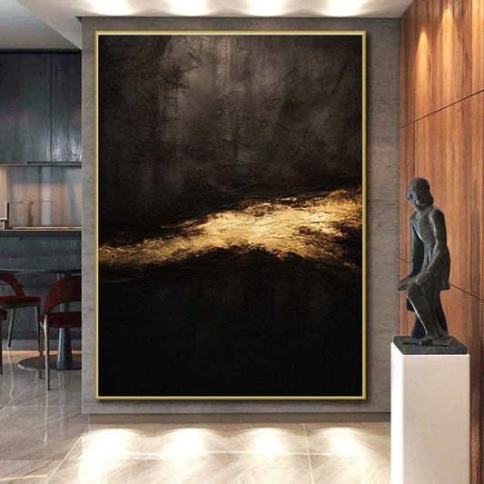 Extra-Huge Abstract Painting for Garage Workshop Inspiring Decor LargeART0686