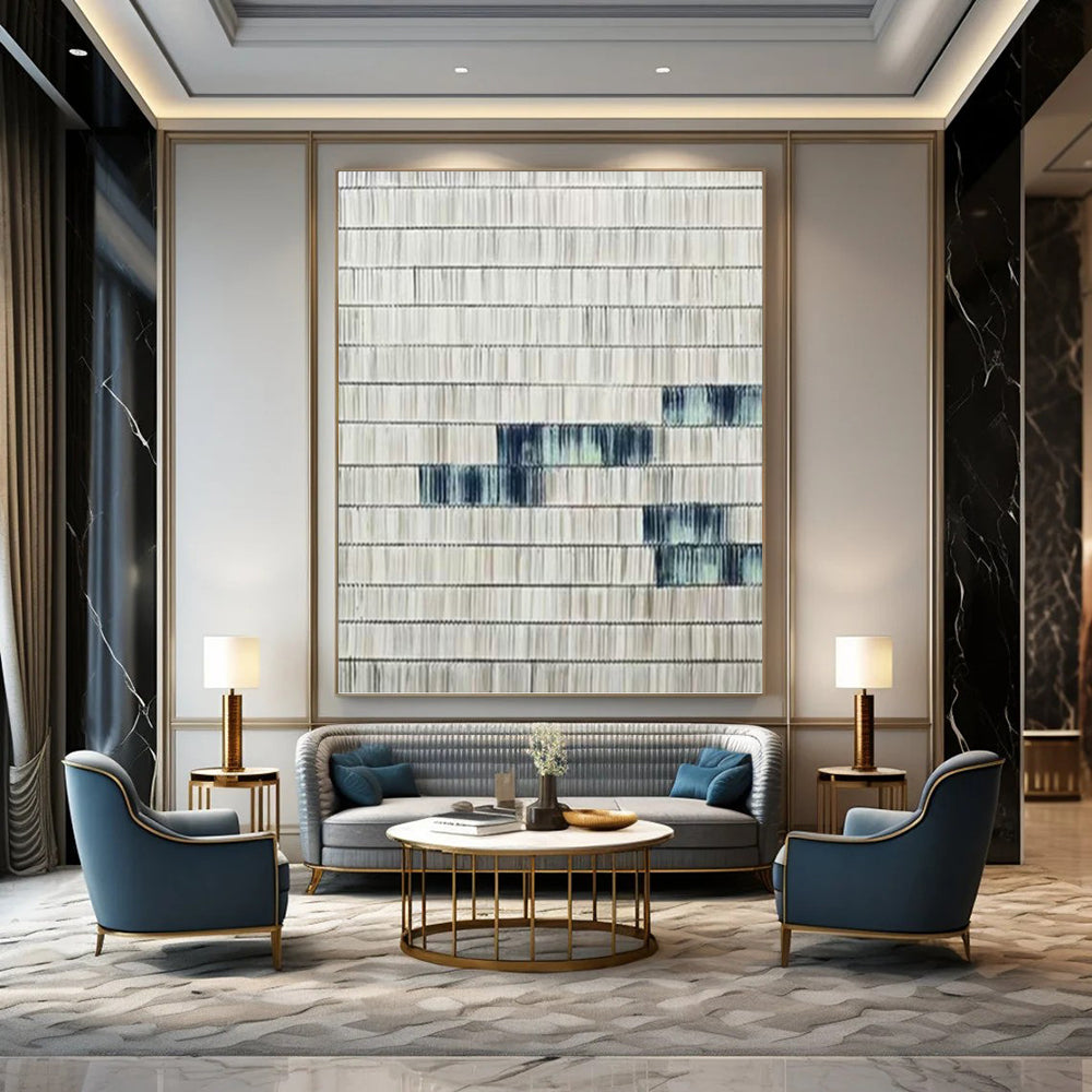 Gigantic Hand - Crafted Custom Textured Abstract Wall Art for Office & Living Room DKH1033