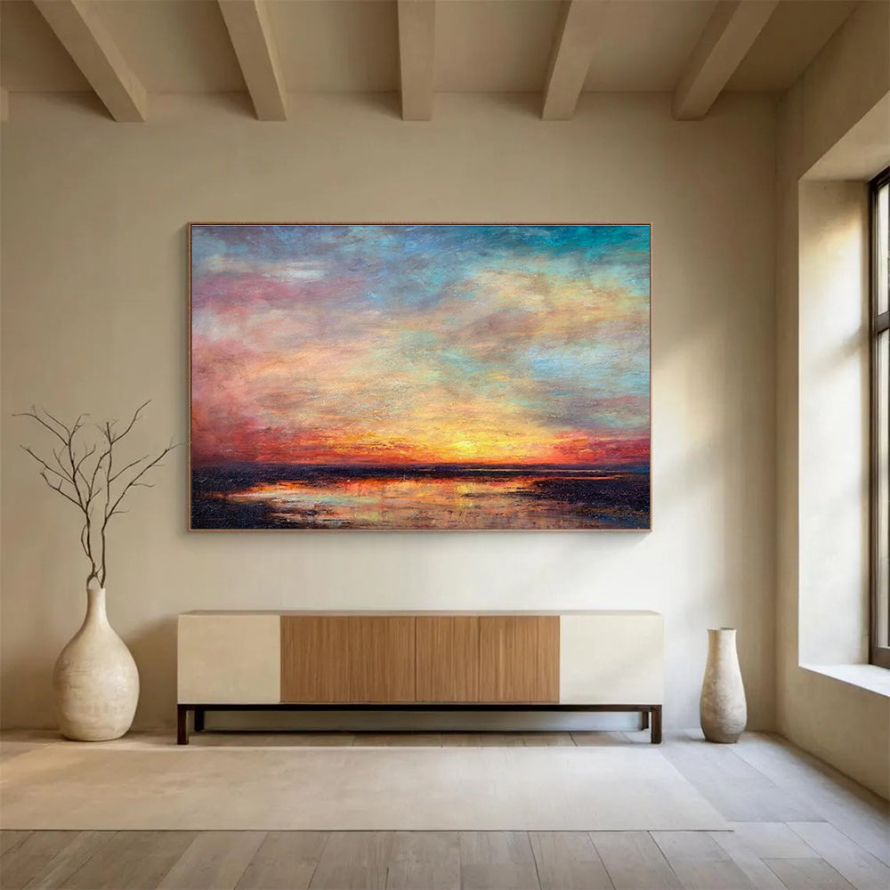 Grand Hand - Applied Textured Abstract Canvas for Focal Decor Elements DKH776