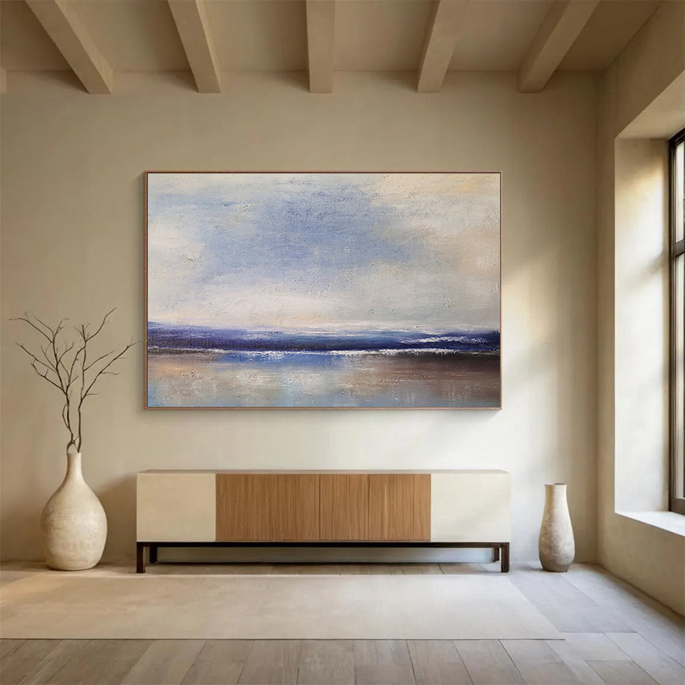 Soft Ocean Horizon - Calming Bedroom Retreat DLZ037