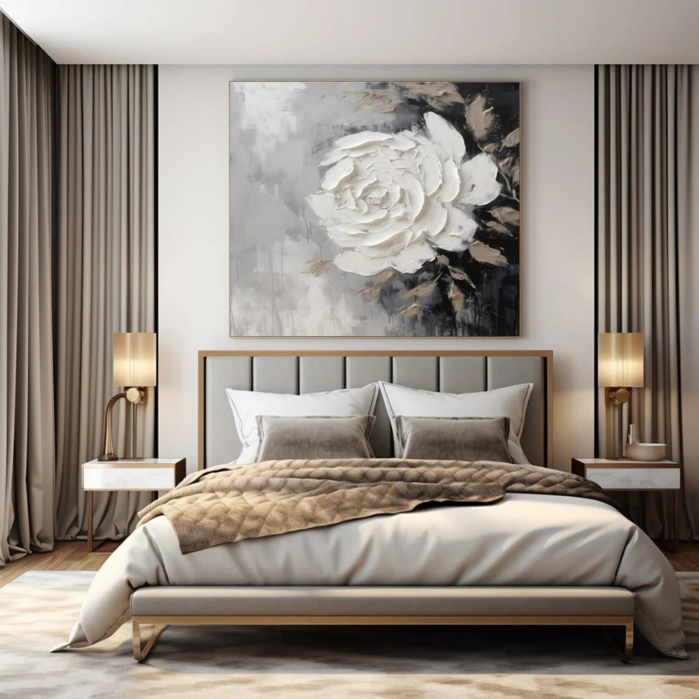 Custom Hand-Painted Abstract Painting for Office & Living Room LargeART1466
