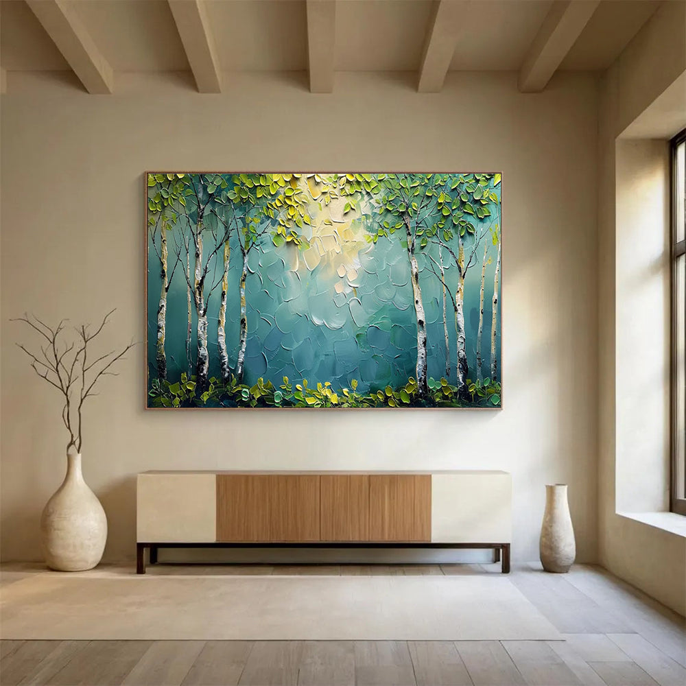 Captivating Original Large - Format Textured Hand - Crafted Abstract Wall Decor for Visual Engagement DKH828