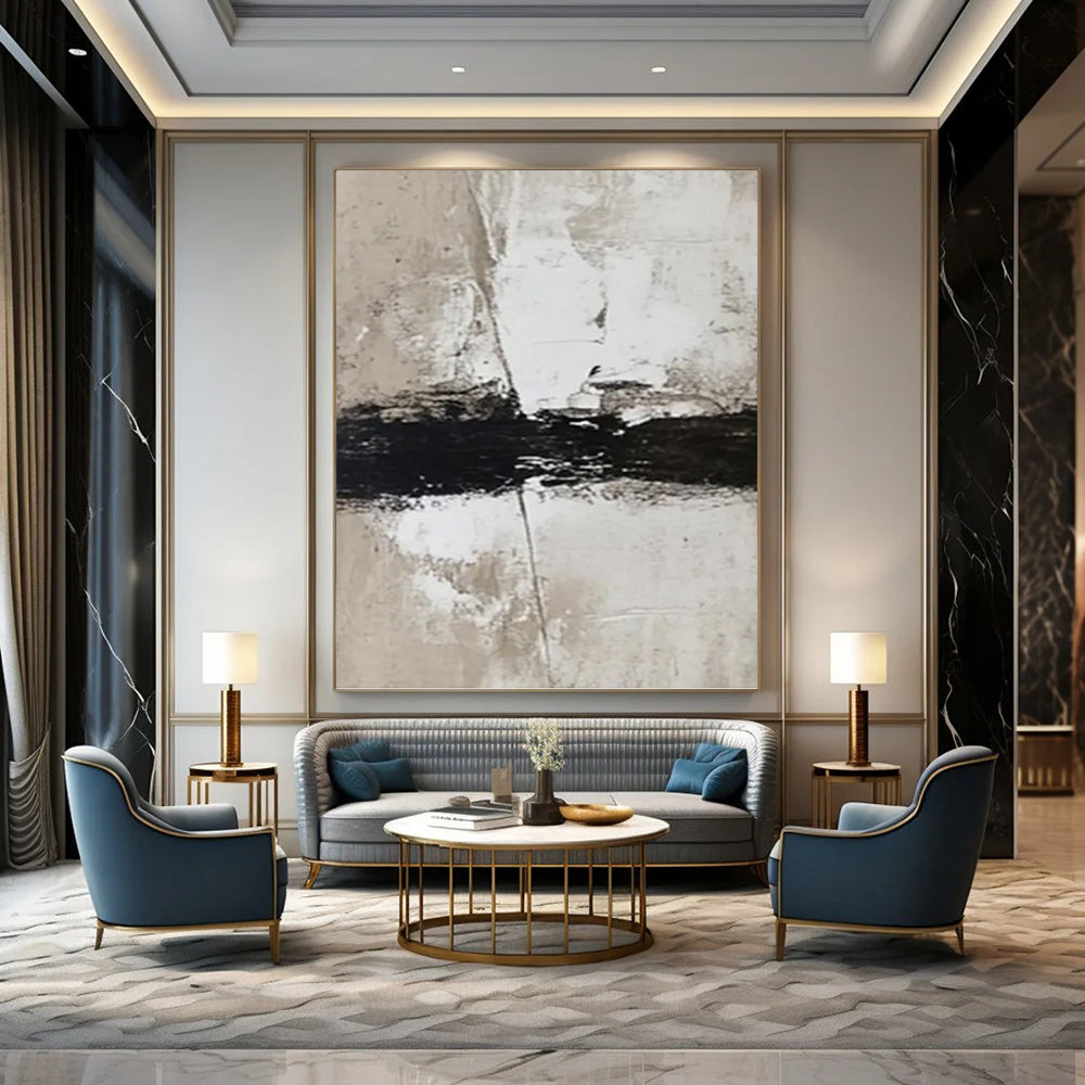 Retro Textured Abstract Wall Art for Bar & Living Room DKH0976