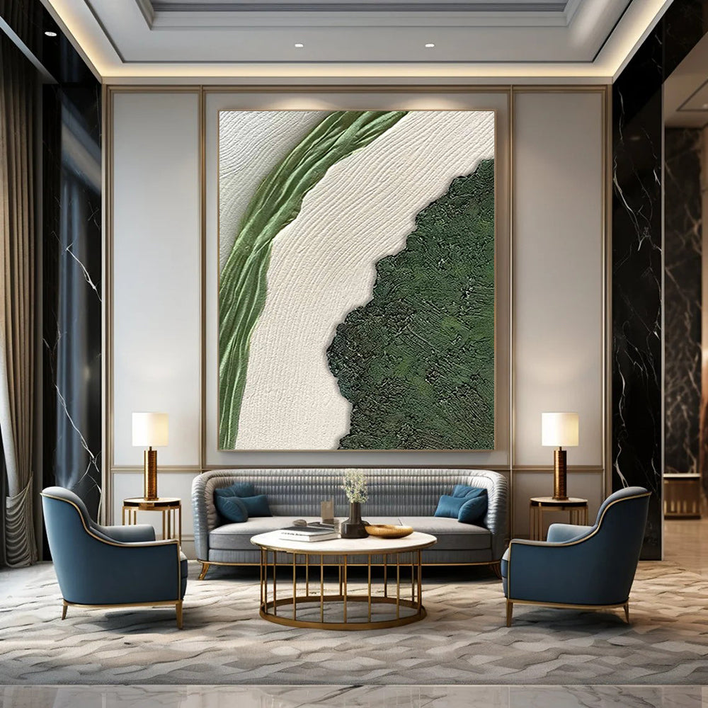 Large Custom Abstract Artworks: Textured Wonders for Bedroom & Entryway DTP316