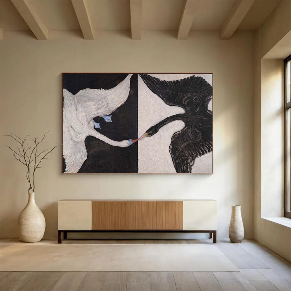 Hand-Painted Bespoke Wall Art for Bedroom & Dining Room DKH125